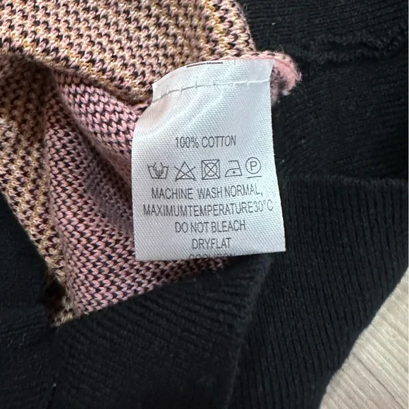 ✨NWT✨ Oxknit Pink Tiger Short Sleeve Sweater - Picture 4 of 5